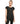 Women's organic extended shoulder tee