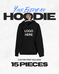 Hoodie Bundle – 15 Custom Hoodies + Design Print Included