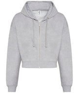 Women's fashion cropped zoodie